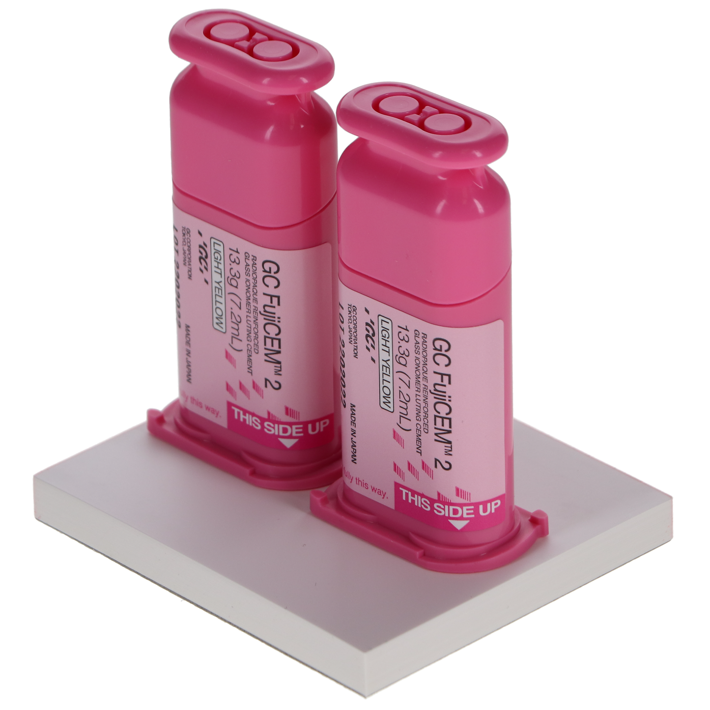FujiCEM 2 Glass Ionomer Luting Cement, Automix Paste Pack Refill, 7.2 ml, 2/Pk