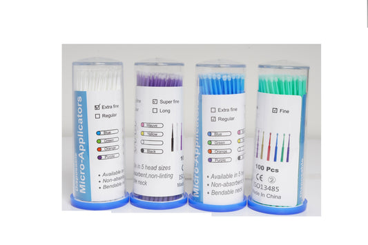 Micro Brush Disposable Materials Tooth Applicators 400 pcs