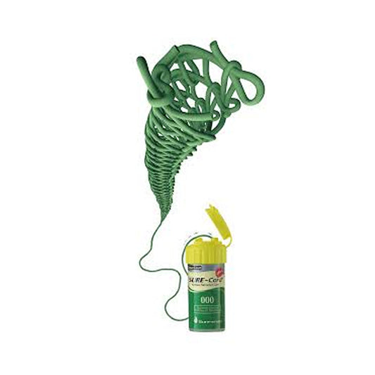Knitted Retraction Cord #000 - 100 Inch (254cm) Green