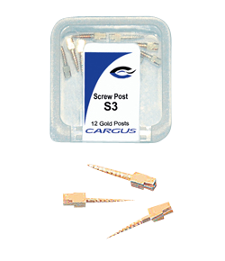 Screw Posts-Gold Plated-12/Pk