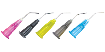Pre-Bent Needle Tips Blue 25gage 100/Pk - MARK3