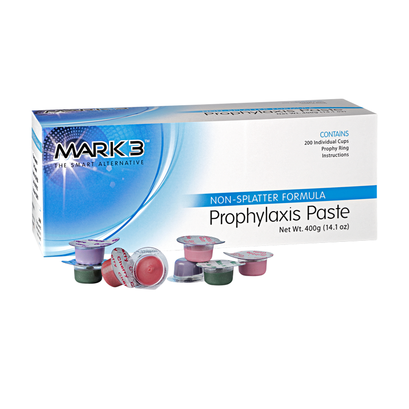 Prophy Paste Coarse Assorted 200/pk - MARK3