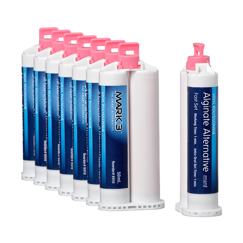 MARK3 Alterna Alginate Alternative Fast Set Mint - 8 x 50 mL