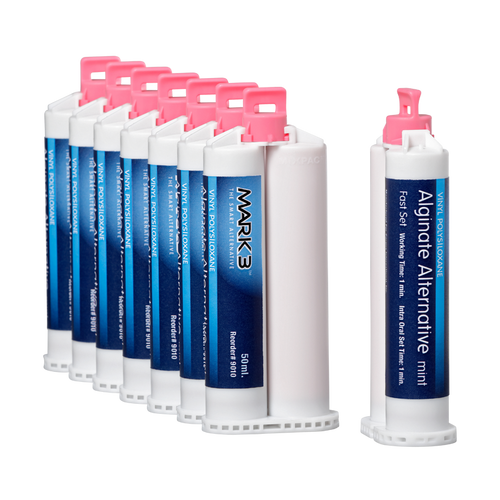 MARK3 Alterna Alginate Alternative Fast Set Mint - 8 x 50 mL