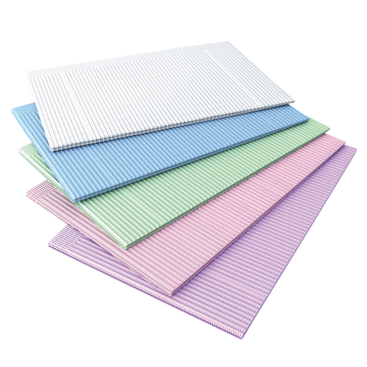 Patient Bibs|2ply|13x19|500/bx|MARK3|Dental Supplies