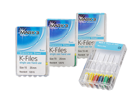 K-files 25mm #45 6/pk - MARK3