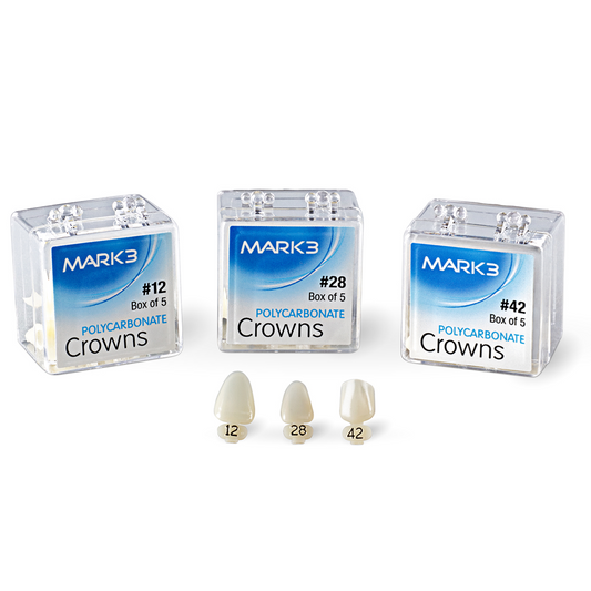 Polycarbonate Crowns 5/pk - MARK3
