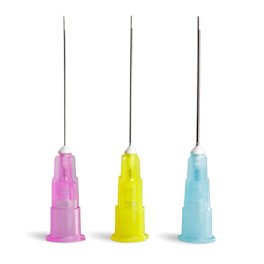 Luer Lock Endo Irrigation Needles 27ga Yellow 100/pk|MARK3|Dental Supplies