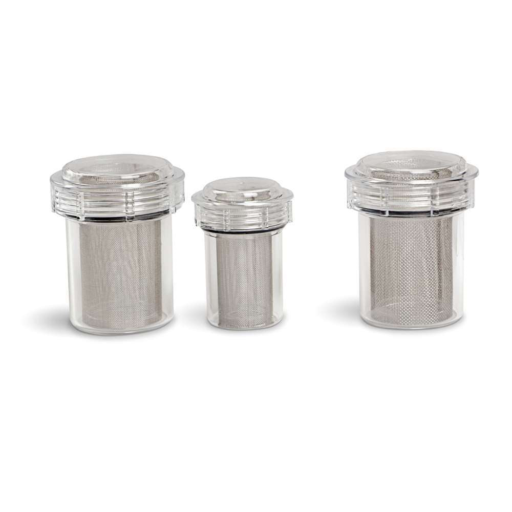 Evacuation Trap 3-1/2" x 4-3/8" 8pk Fine Screen - MARK3