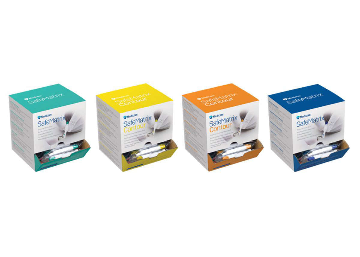 SafeMatrix™ Single-use Matrix Bands 50/pk - Medicom