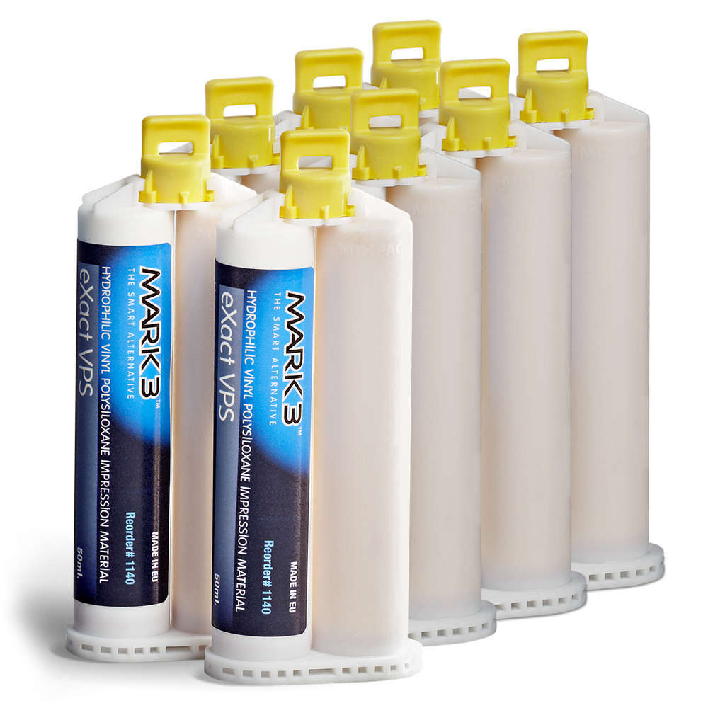 eXact VPS Impression Material Medium Body Regular Set 100/pk Bulk - MARK3