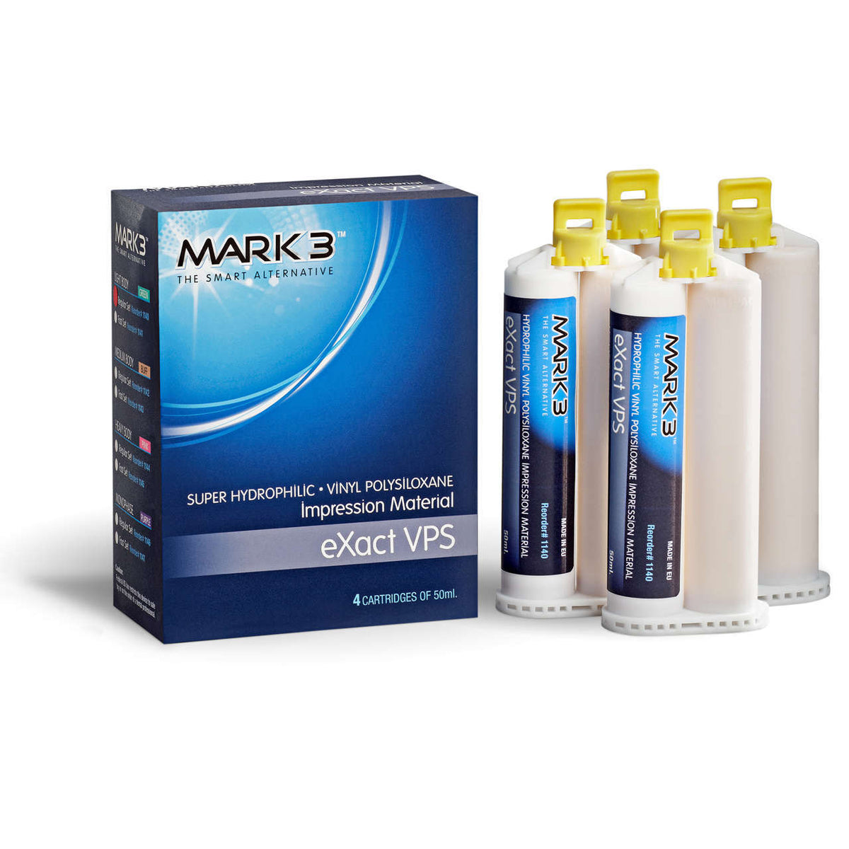 eXact VPS Impresion Material 4/pk - MARK3