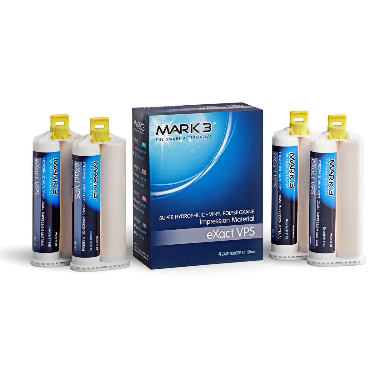 eXact VPS Impresion Material 4/pk - MARK3