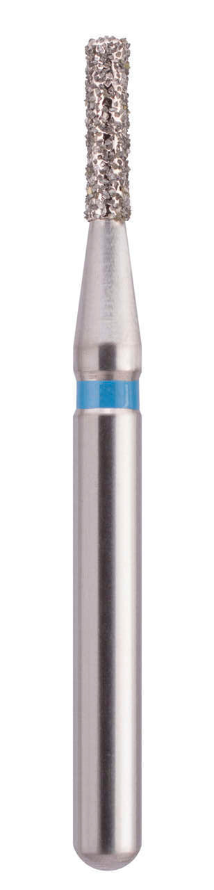 Blue Streak Diamond Burs 5/pk Flat End Cylinder - MARK3 - 835-010M