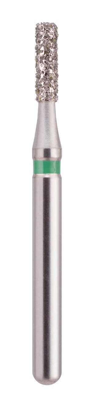 Blue Streak Diamond Burs 5/pk Flat End Cylinder - MARK3 - 835-010C