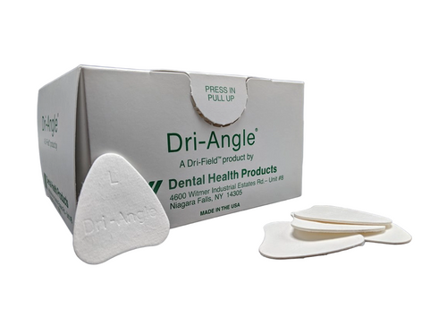 Dri-Angle Plain Dental Absorbent Parotid Shields