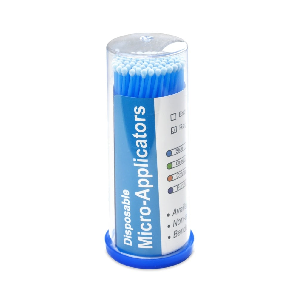 Micro Applicator Blue Regular Box of 100