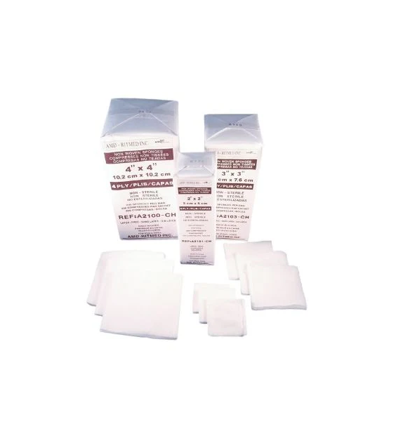 Non-Woven Sponges Non-Sterile 4-Ply