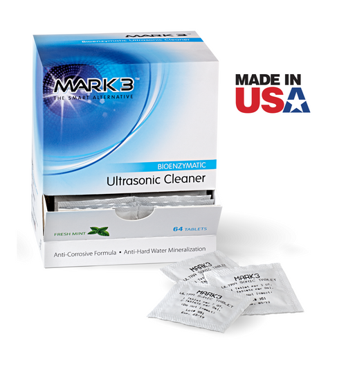 Ultrasonic Bio-Enzymatic Cleaning Tablets, 64/Box