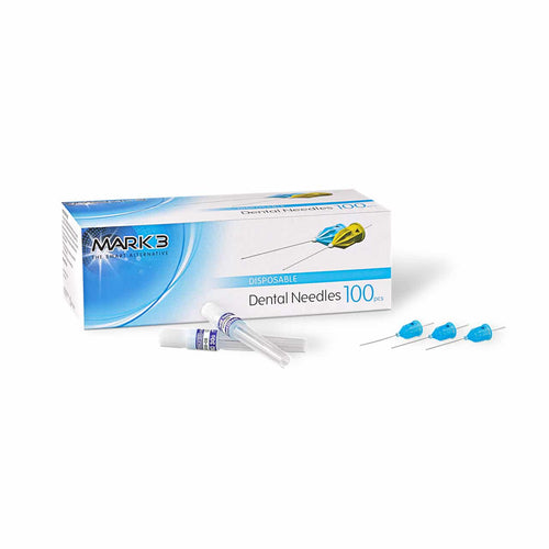 30 Gauge Extra Short Needles, Blue Plastic Hub